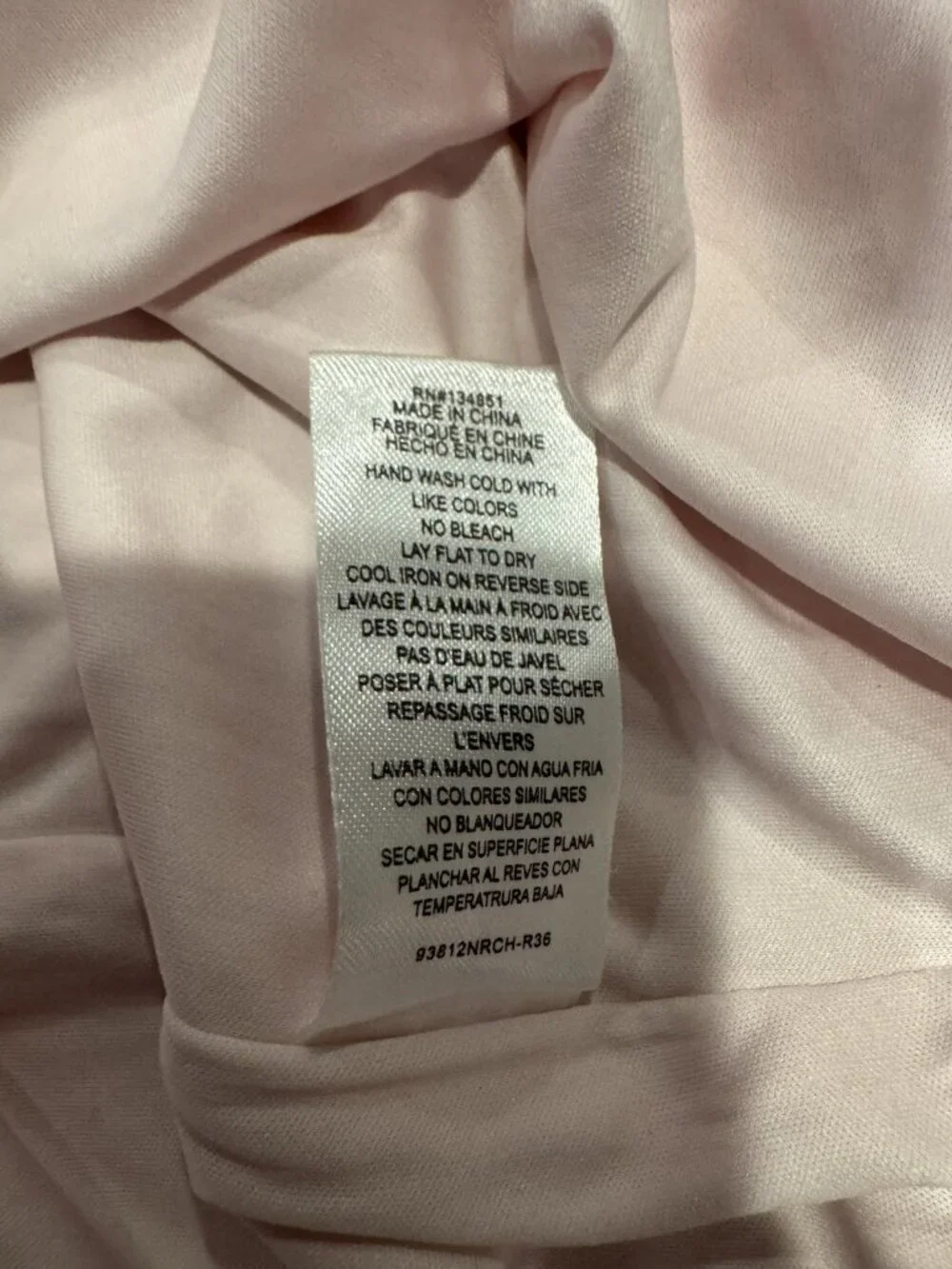 Wayf XL Ballet Pink One-Shoulder Long Formal Party Wedding Guest Gown NEW $128